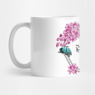 Kindness Matters - Lilacs And Butterflies Mug